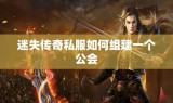 迷失传奇私服如何组建一个公会