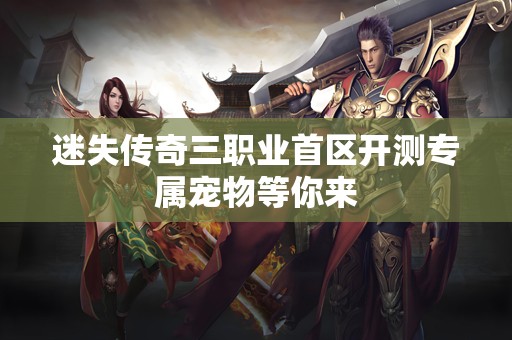 迷失传奇三职业首区开测专属宠物等你来