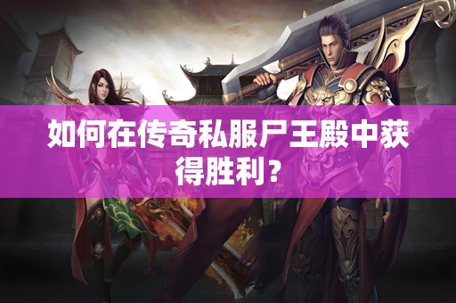 如何在传奇私服尸王殿中获得胜利？