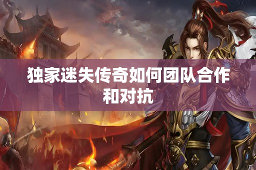 独家迷失传奇如何团队合作和对抗