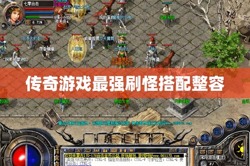 传奇游戏最强刷怪搭配整容